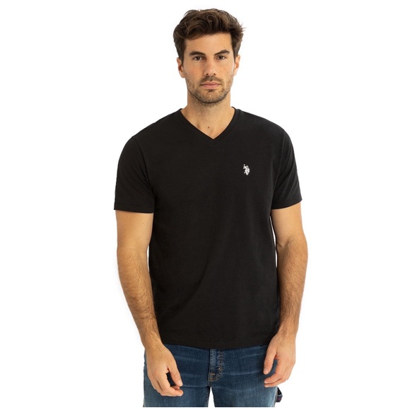 U.S. Polo Assn. Men's Short Sleeve V-Neck Tee - Picture 2 of 4